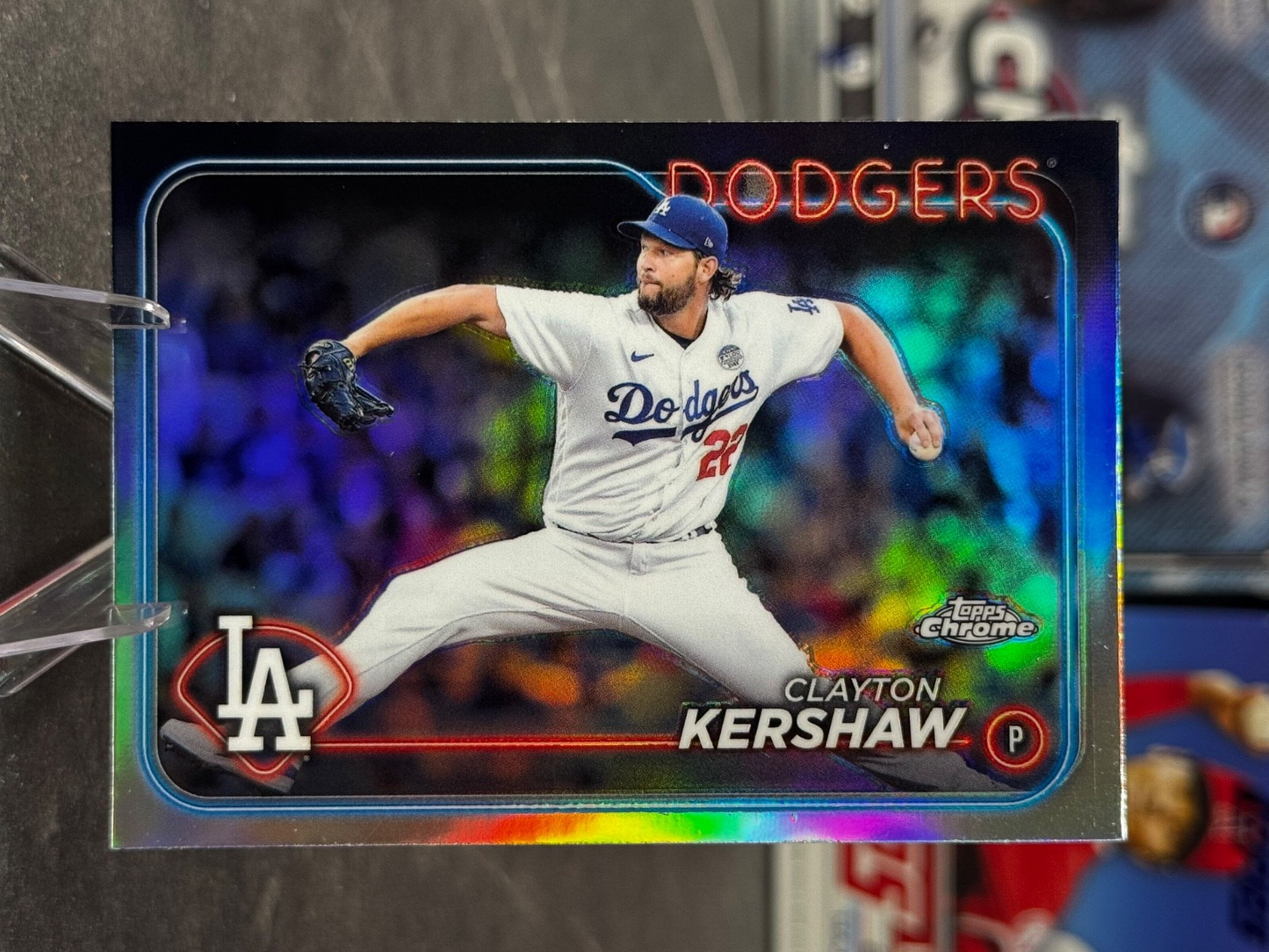 2024 Topps Chrome - Clayton Kershaw #110