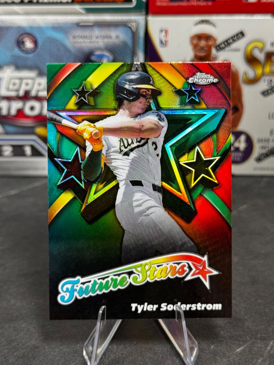 2025 Topps Chrome - #FS-19 Tyler Soderstrom Future Stars