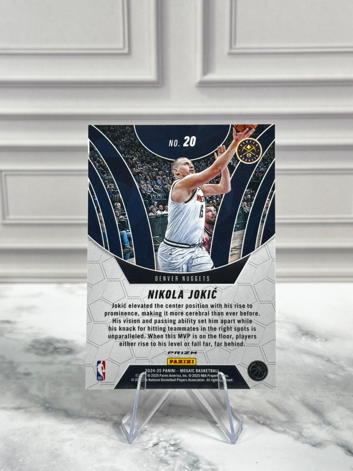 2024-25 Panini Mosaic - Nikola Jokic Elevate #20