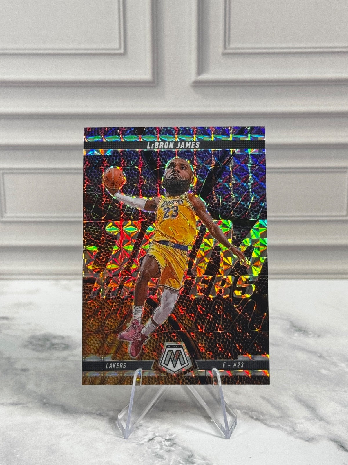 2024-25 Panini Mosaic - Jam Masters LeBron James Reactive Prizm #16