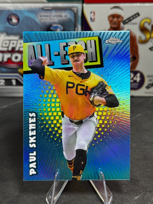 2025 Topps Chrome - #CAE-18 Paul Skenes All-Etch