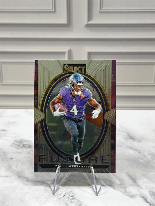 2024 Panini Select - Select Future Zay Flowers #17