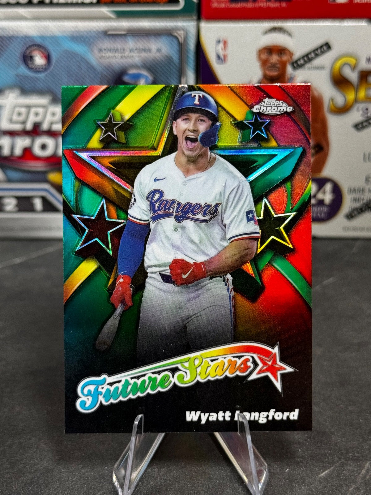 2025 Topps Chrome - #FS-13 Wyatt Langford Future Stars