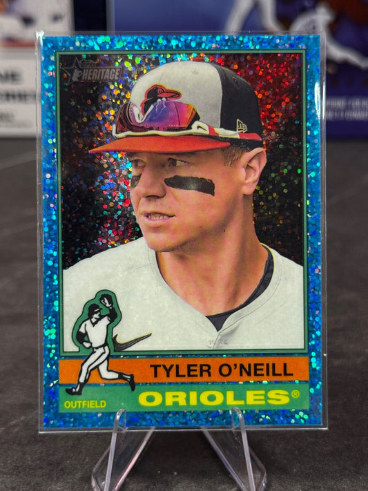 2025 Topps Heritage -  Tyler O'Neill Blue Sparkle #246
