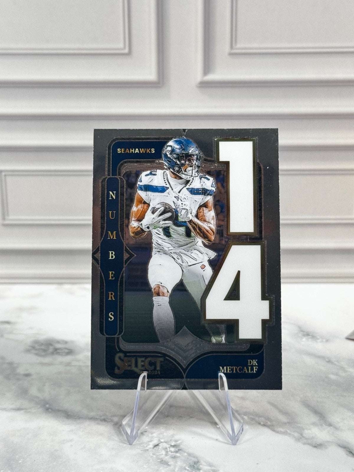2024 Panini Select - Select Numbers DK Metcalf #24