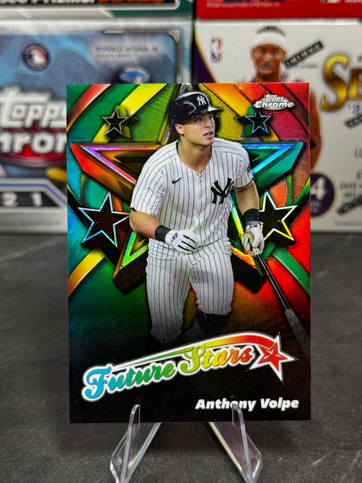 2025 Topps Chrome - #FS-15 Anthony Volpe Future Stars