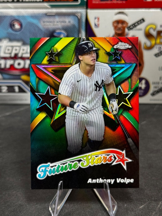 2025 Topps Chrome - #FS-15 Anthony Volpe Future Stars