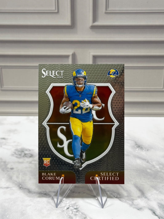 2024 Panini Select - Select Certified Rookies Blake Corum #25 (RC)