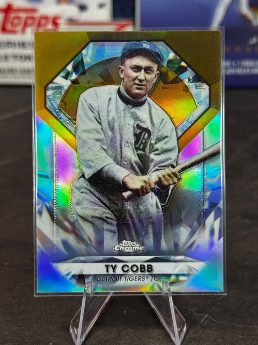 2022 Topps Chrome Update Series - Diamond Greats Chrome Ty Cobb #DGC-34