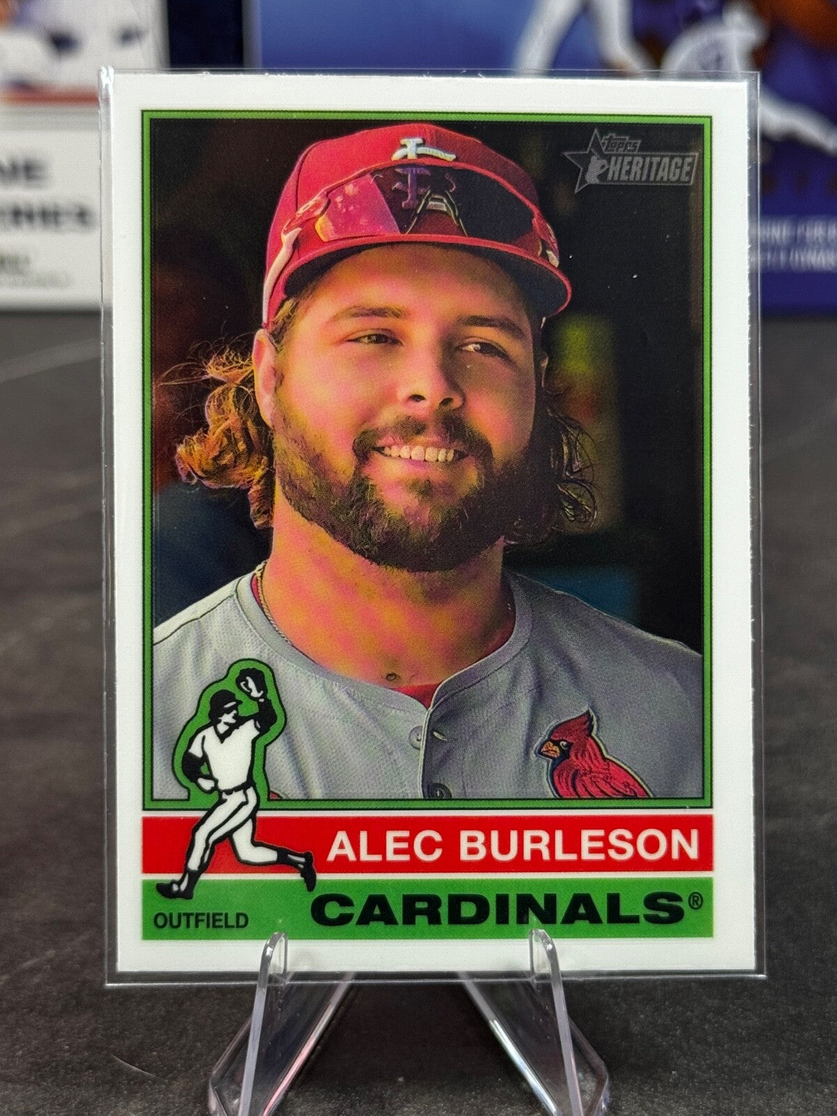 2025 Topps Heritage - Alec Burleson Chrome #98
