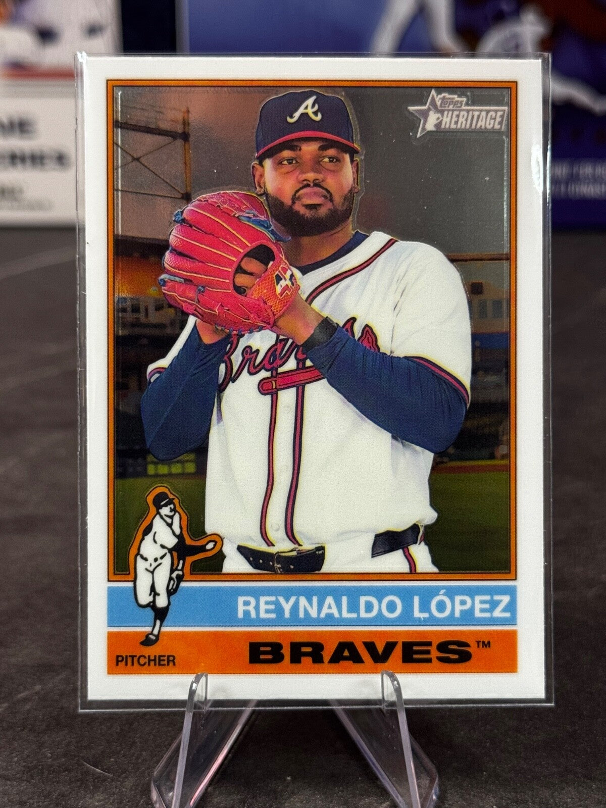 2025 Topps Heritage - Reynaldo Lopez Chrome #19
