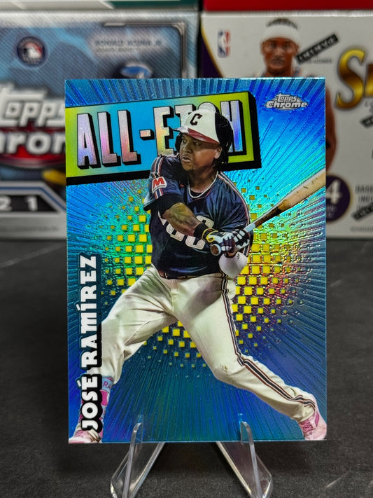 2025 Topps Chrome - #CAE-20 Jose Ramirez All-Etch