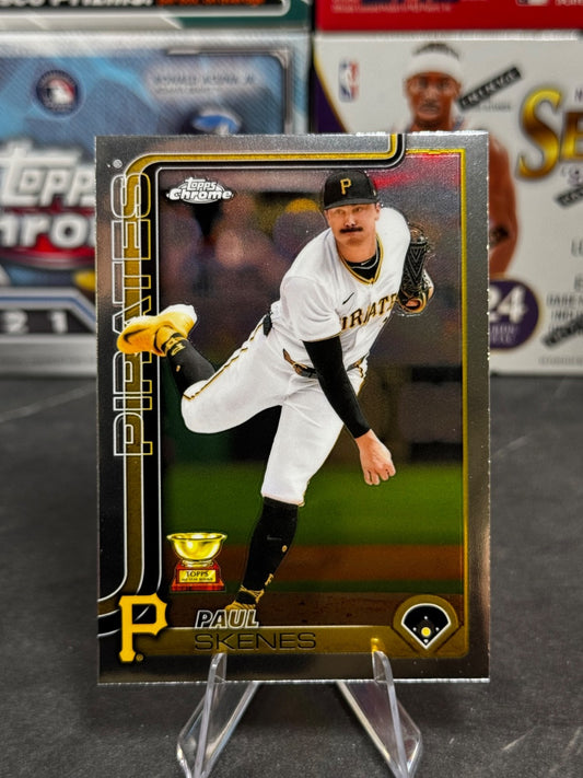 2025 Topps Chrome - #300 Paul Skenes Rookie Cup