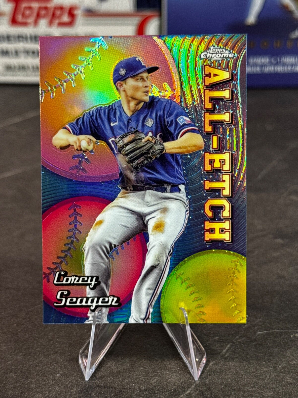 2024 Topps Chrome - All-Etch Corey Seager #CAE-9