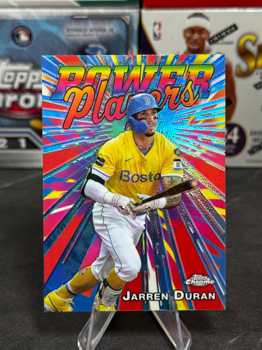 2025 Topps Chrome - #PP-2 Jarren Duran Power Players