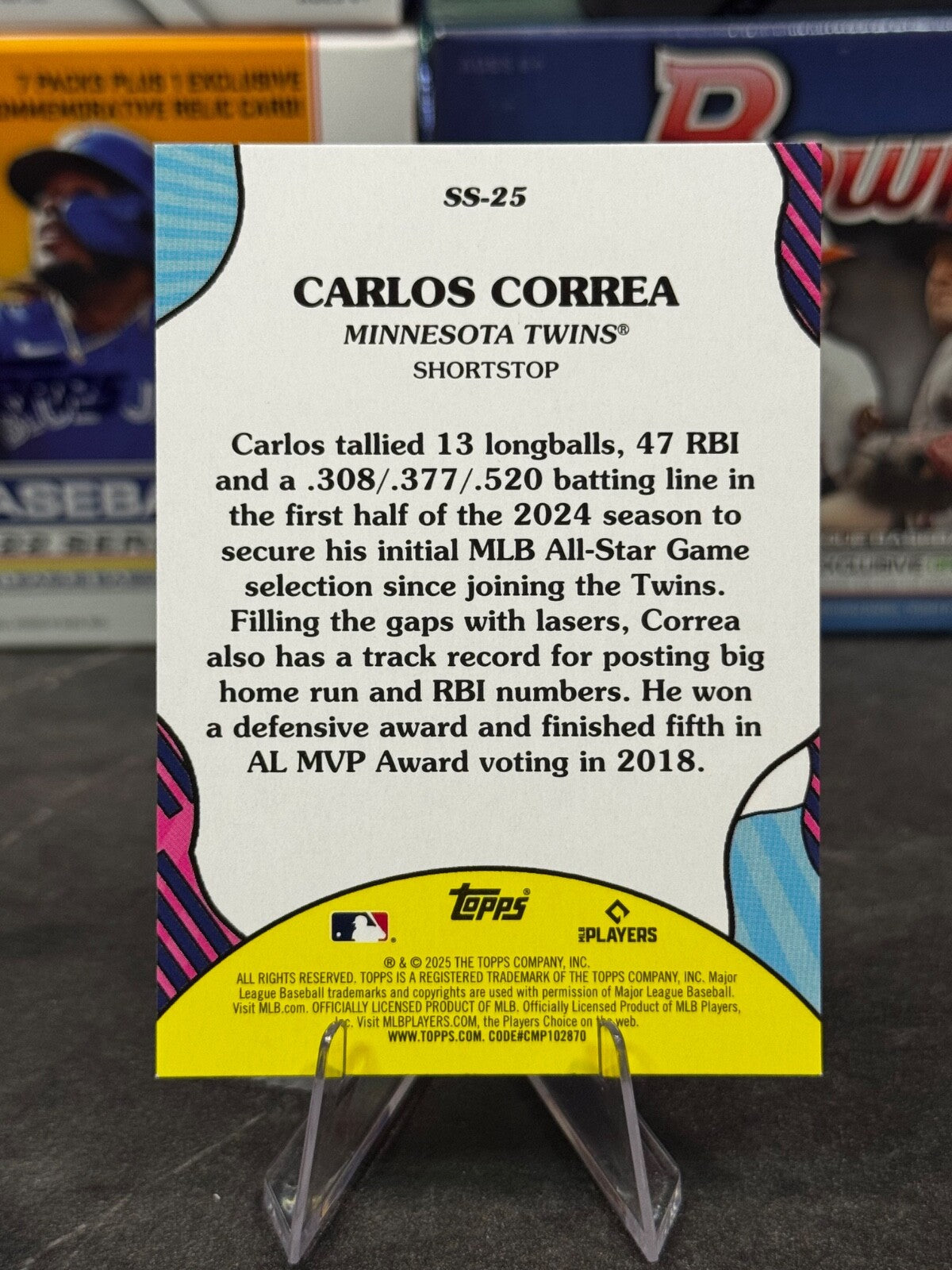 2025 Topps Series 2 - Summer Superstars #SS-25 Carlos Corea