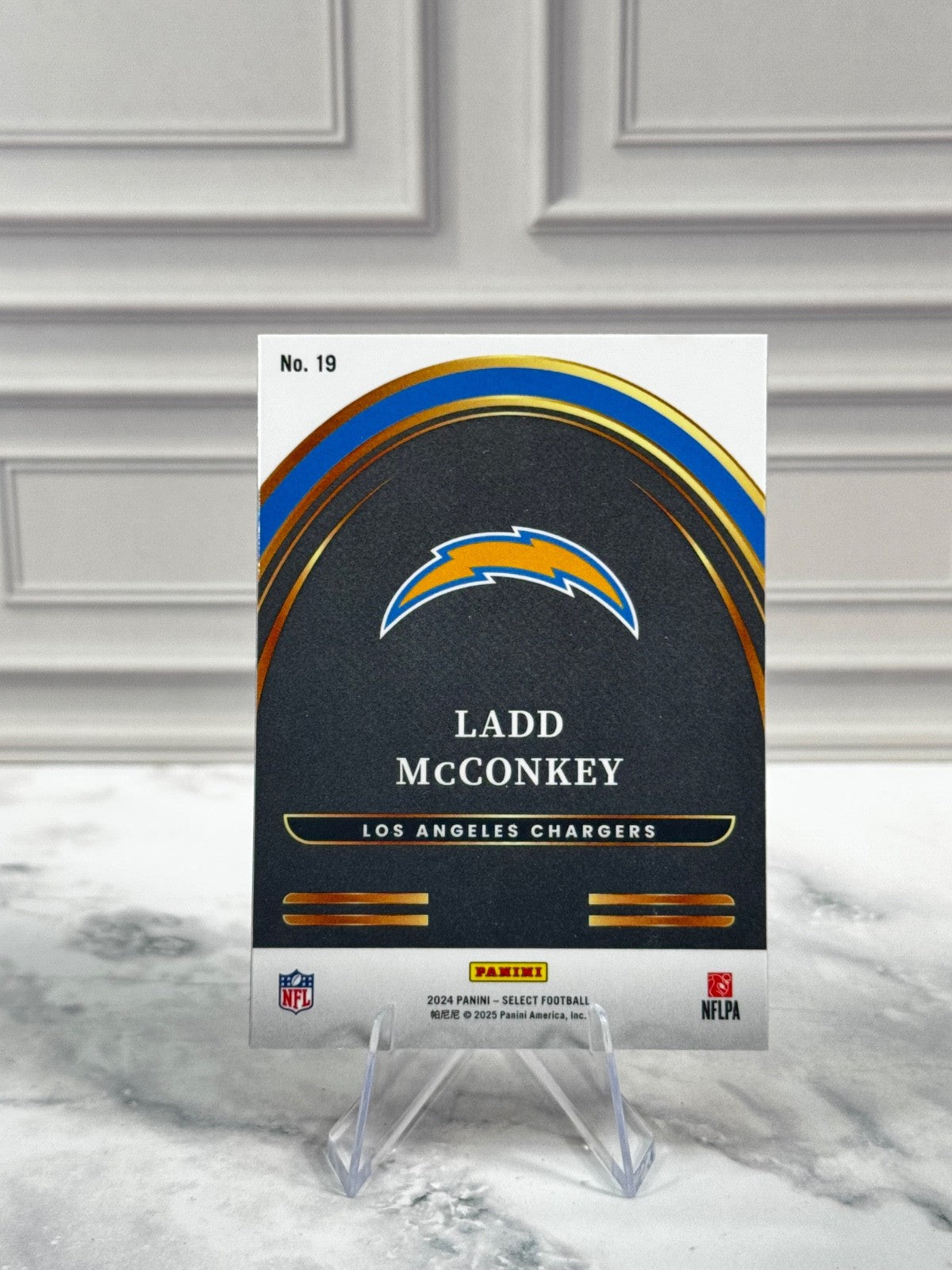 2024 Panini Select - Select Future Ladd McConkey #19 (RC)