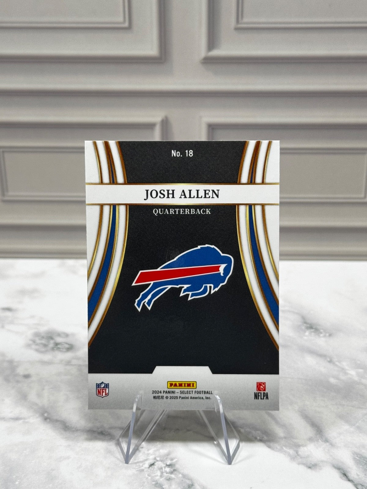2024 Panini Select - Turbocharged Josh Allen #18