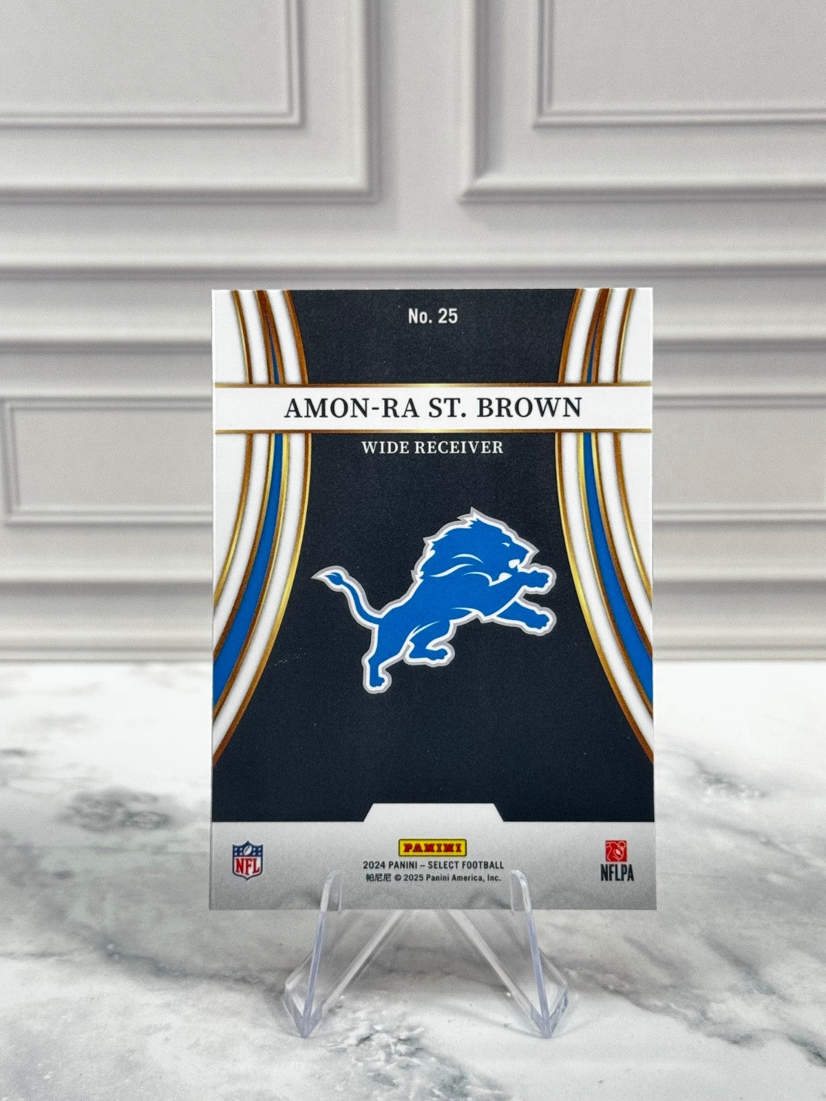 2024 Panini Select - Turbocharged Amon-Ra St. Brown #25