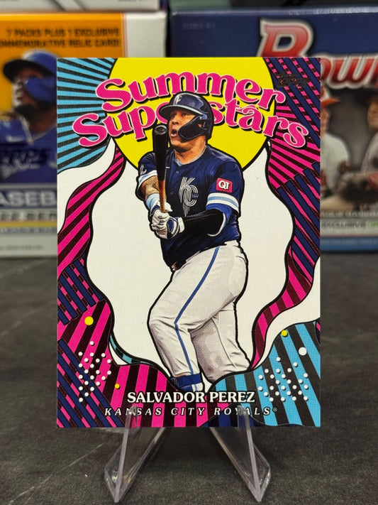 2025 Topps Series 2 - Summer Superstars #SS-18 Salvador Perez