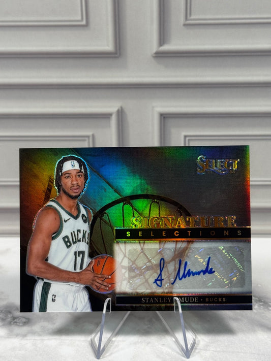 2024-25 Panini Select - Signature Selections Stanley Umude #SS-UMU (AU)