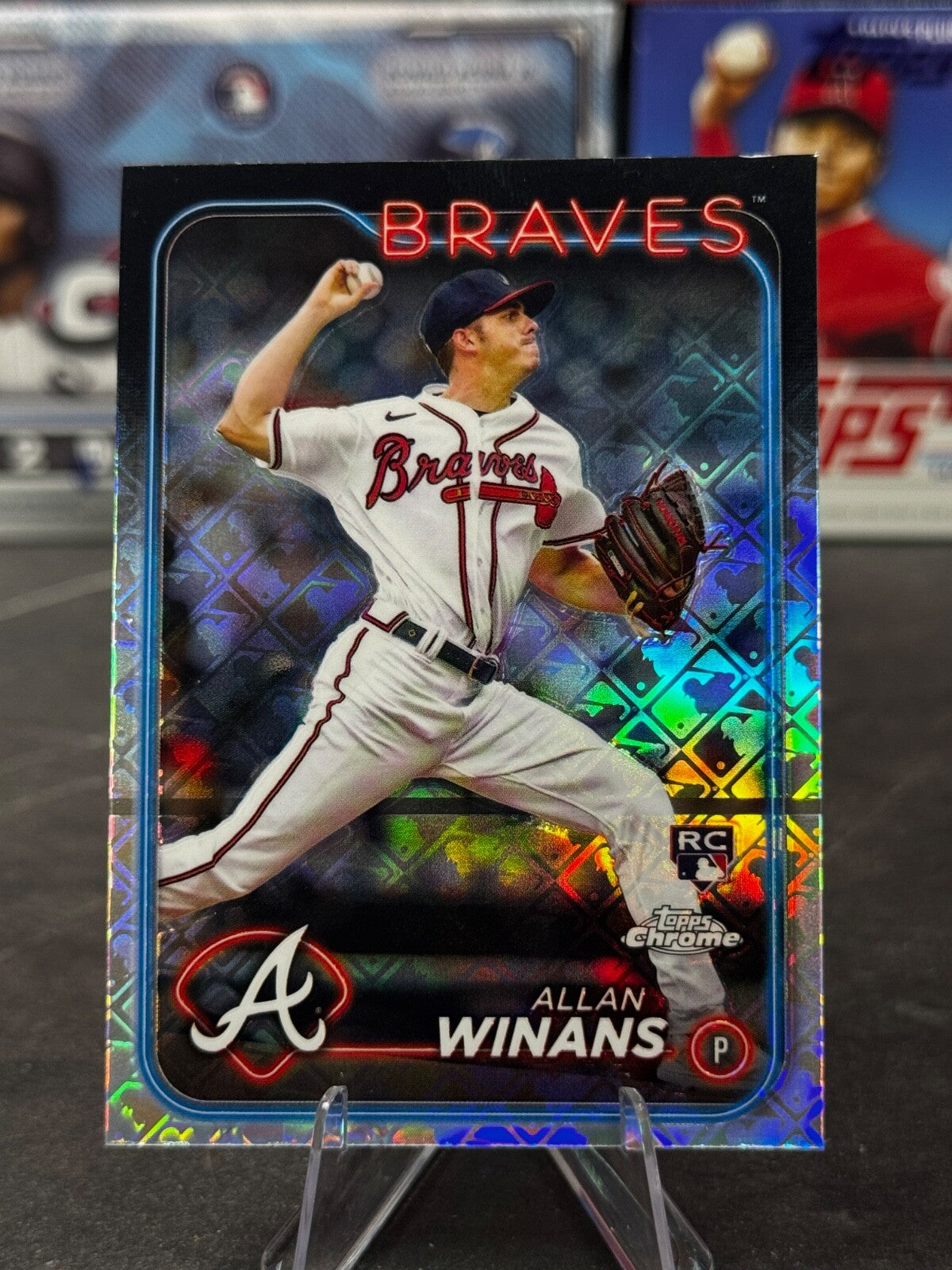 2024 Topps Chrome - Allan Winans #249 Logofractor (RC)
