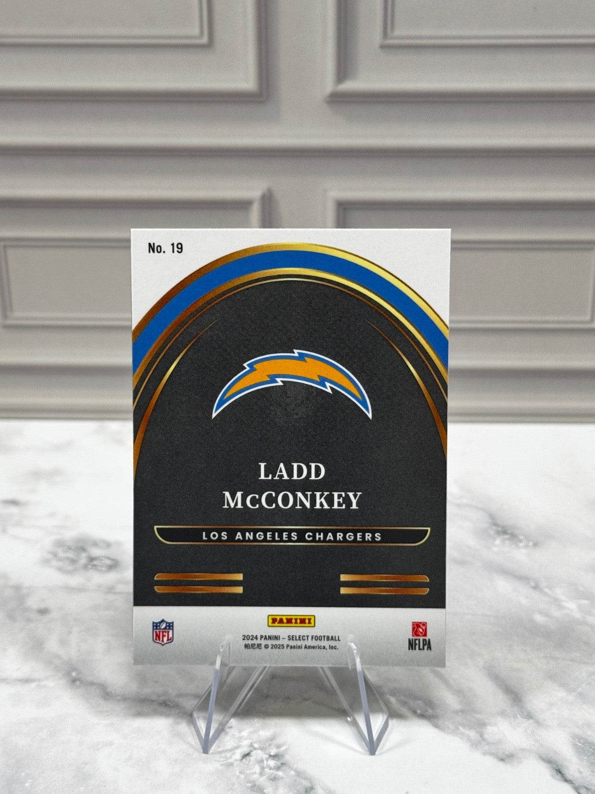 2024 Panini Select - Select Future Ladd McConkey #19 (RC)