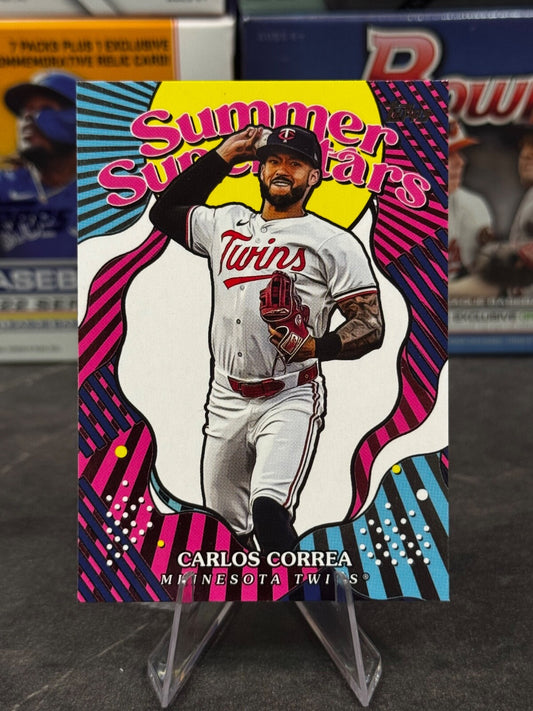 2025 Topps Series 2 - Summer Superstars #SS-25 Carlos Corea
