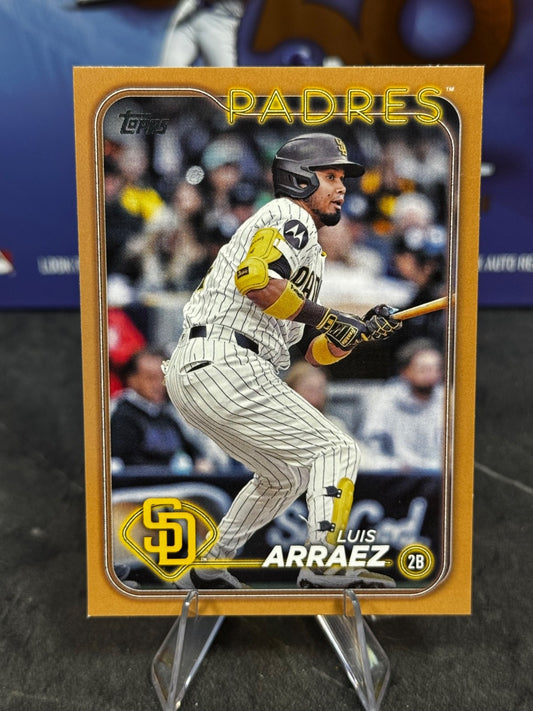 2024 Topps Update Series - Luis Arraez #US200 Gold /2024