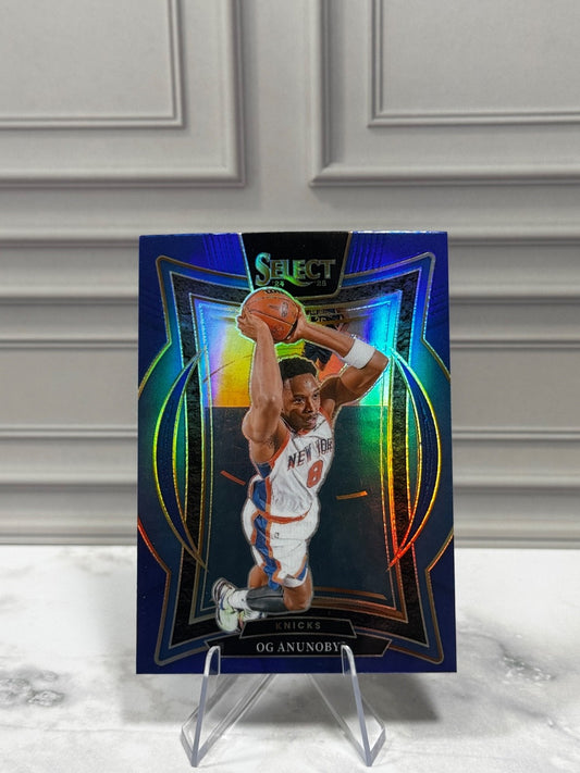 2024-25 Panini Select - Concourse OG Anunoby #11 Blue Prizm
