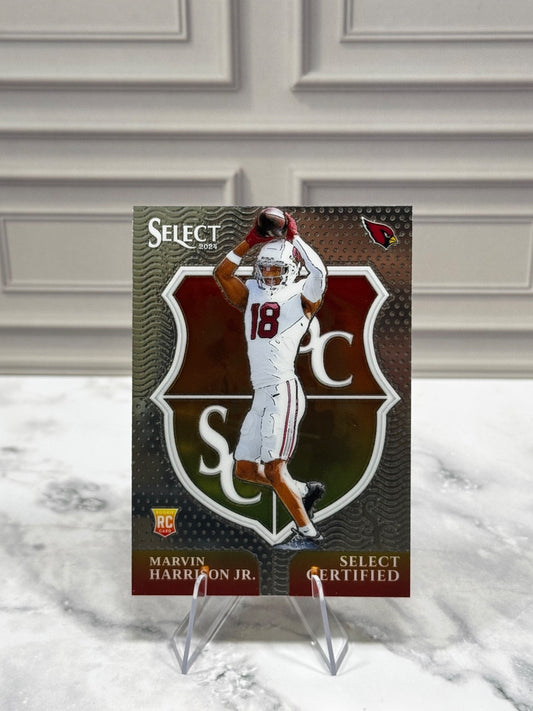 2024 Panini Select - Select Certified Rookies Marvin Harrison Jr. #5 (RC)