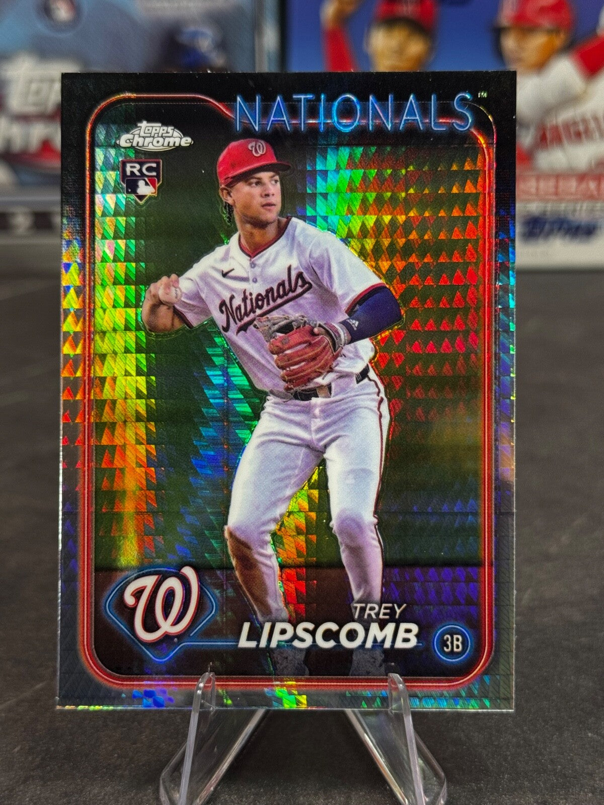 2024 Topps Chrome Update - Trey Lipscomb #USC134 Prism Refractor (RC)