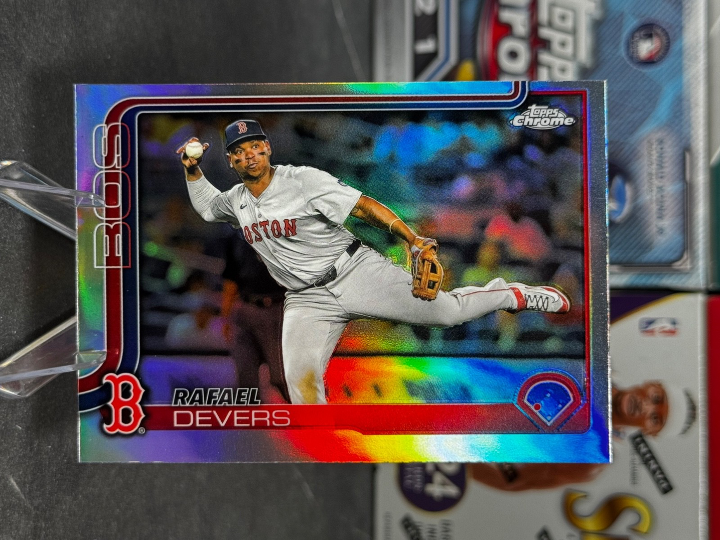 2025 Topps Chrome - #127 Rafael Devers Refractor