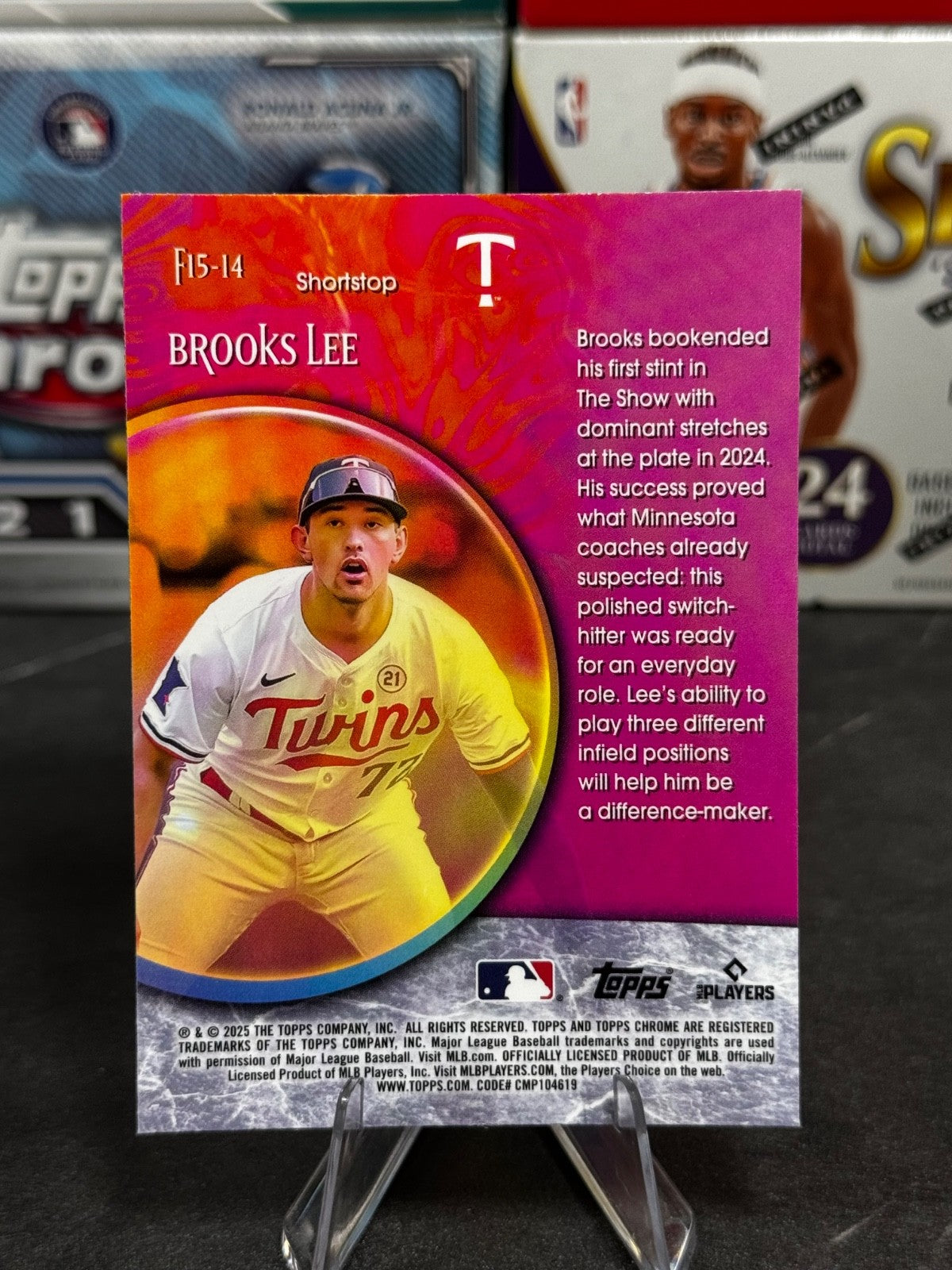 2025 Topps Chrome - #F15-4 Brooks Lee Fortune 15