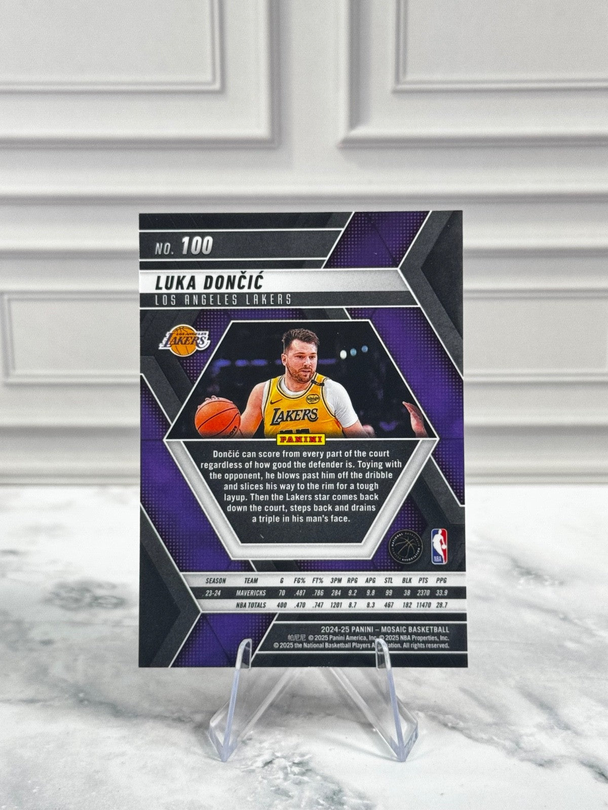 2024-25 Panini Mosaic - Luka Dončić #100