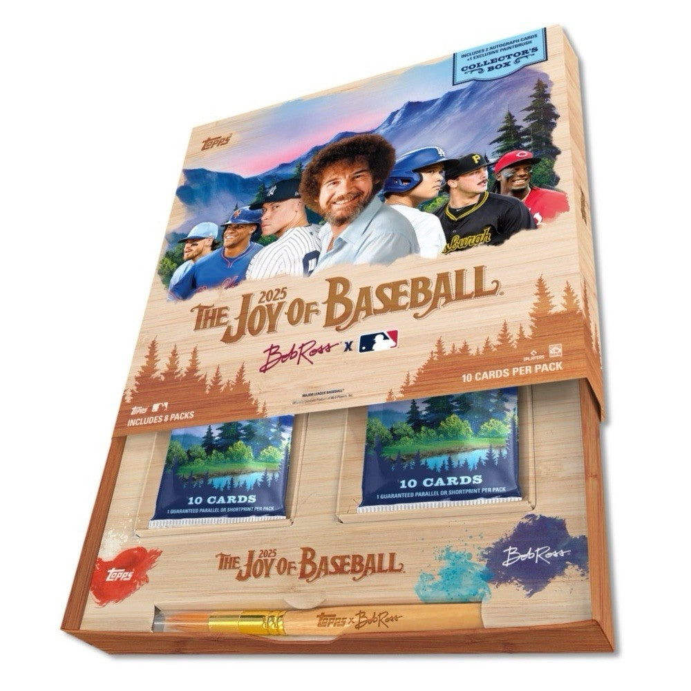 2025 Topps x Bob Ross: The Joy of Baseball - Collectors Box SEALED