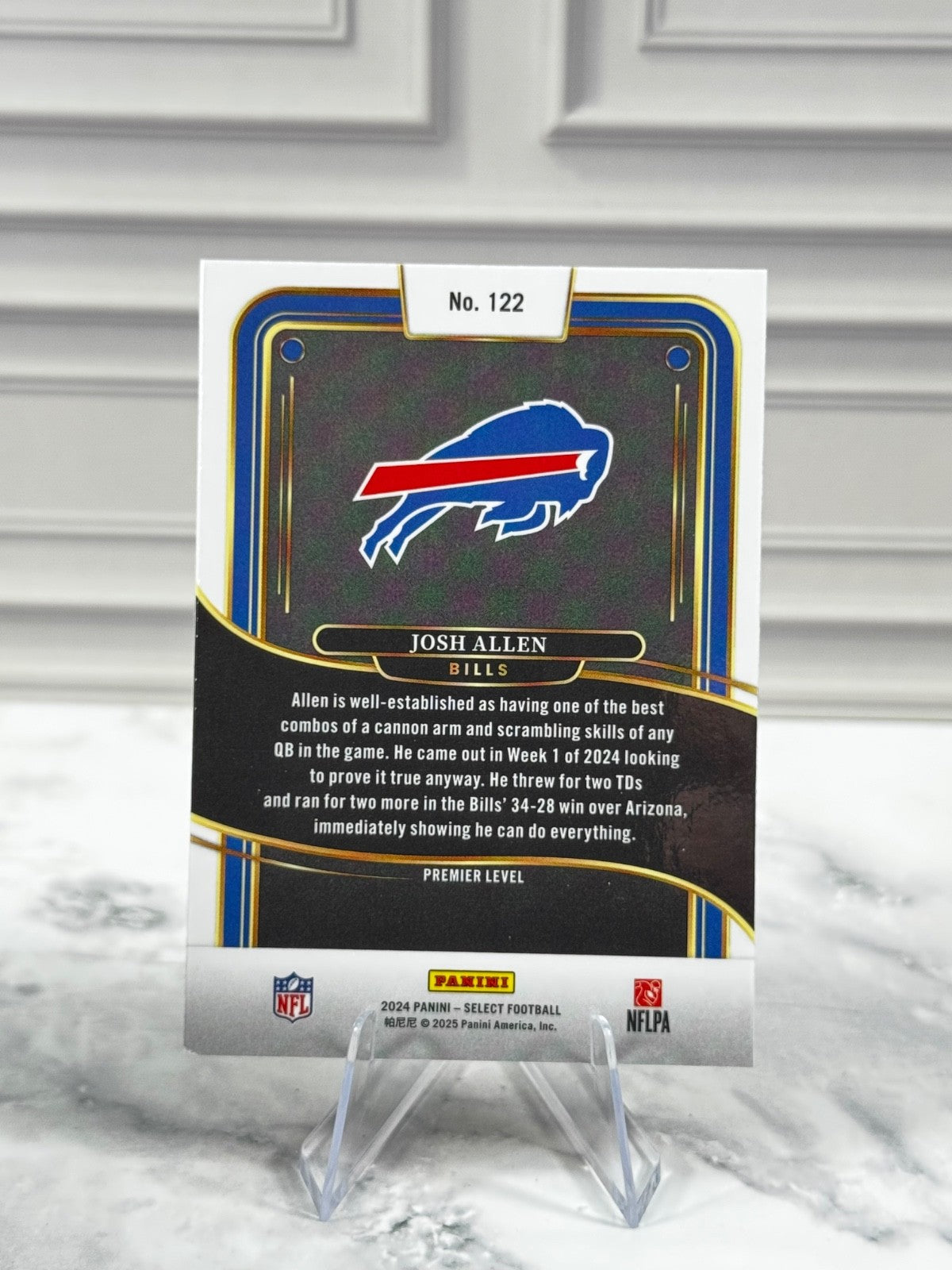 2024 Panini Select - Premier Level Josh Allen #122
