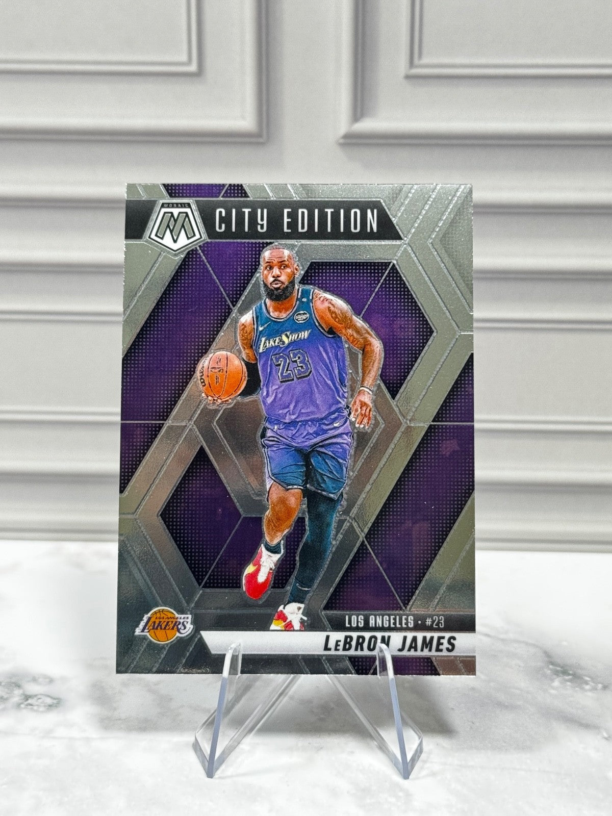 2024-25 Panini Mosaic - City Edition LeBron James #286