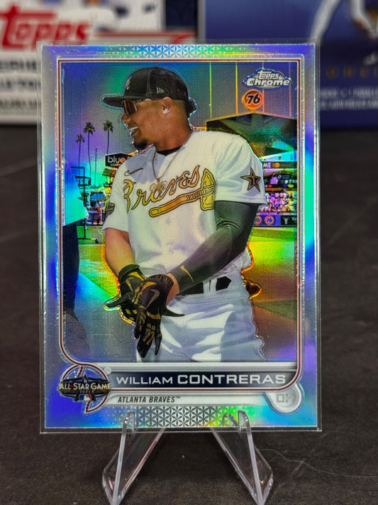 2022 Topps Chrome Update Series - 2022 All-Star Game William Contreras #ASGC-49