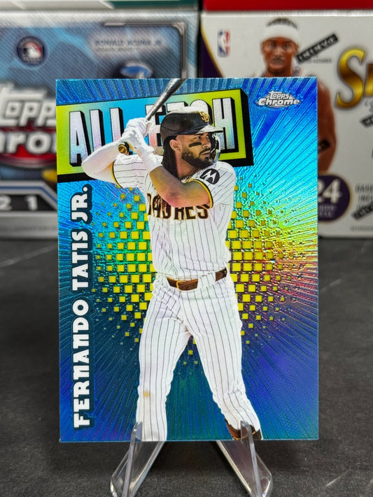 2025 Topps Chrome - #CAE-12 Fernando Tatis Jr. All-Etch