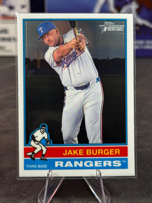 2025 Topps Heritage - Jake Burger Chrome #352