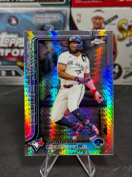 2025 Topps Chrome - #259 Vladimir Guerrero Jr. Prism Refractor