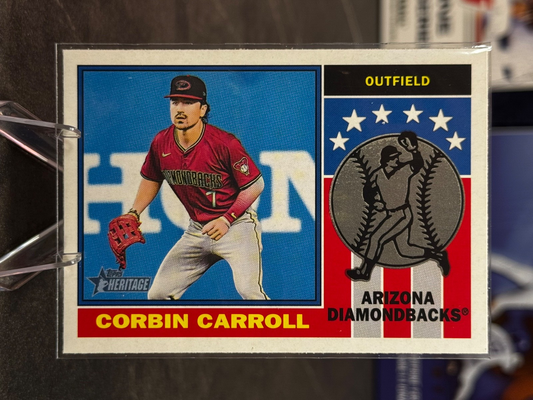 2025 Topps Heritage - 1976 Player Icons Corbin Carroll #76PI-10