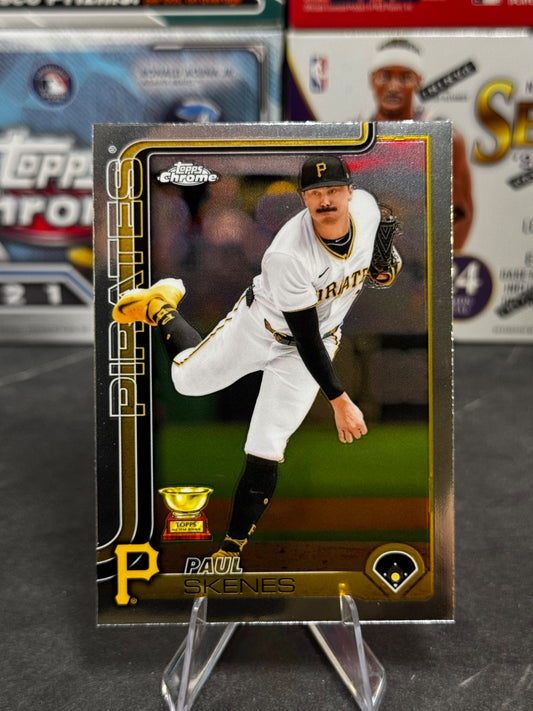2025 Topps Chrome - #300 Paul Skenes Rookie Cup
