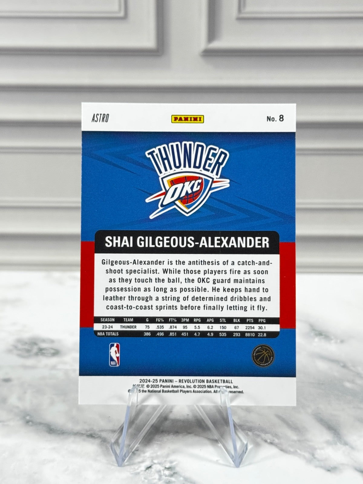 2024-25 Panini Revolution - Shai Gilgeous-Alexander #8 Astro