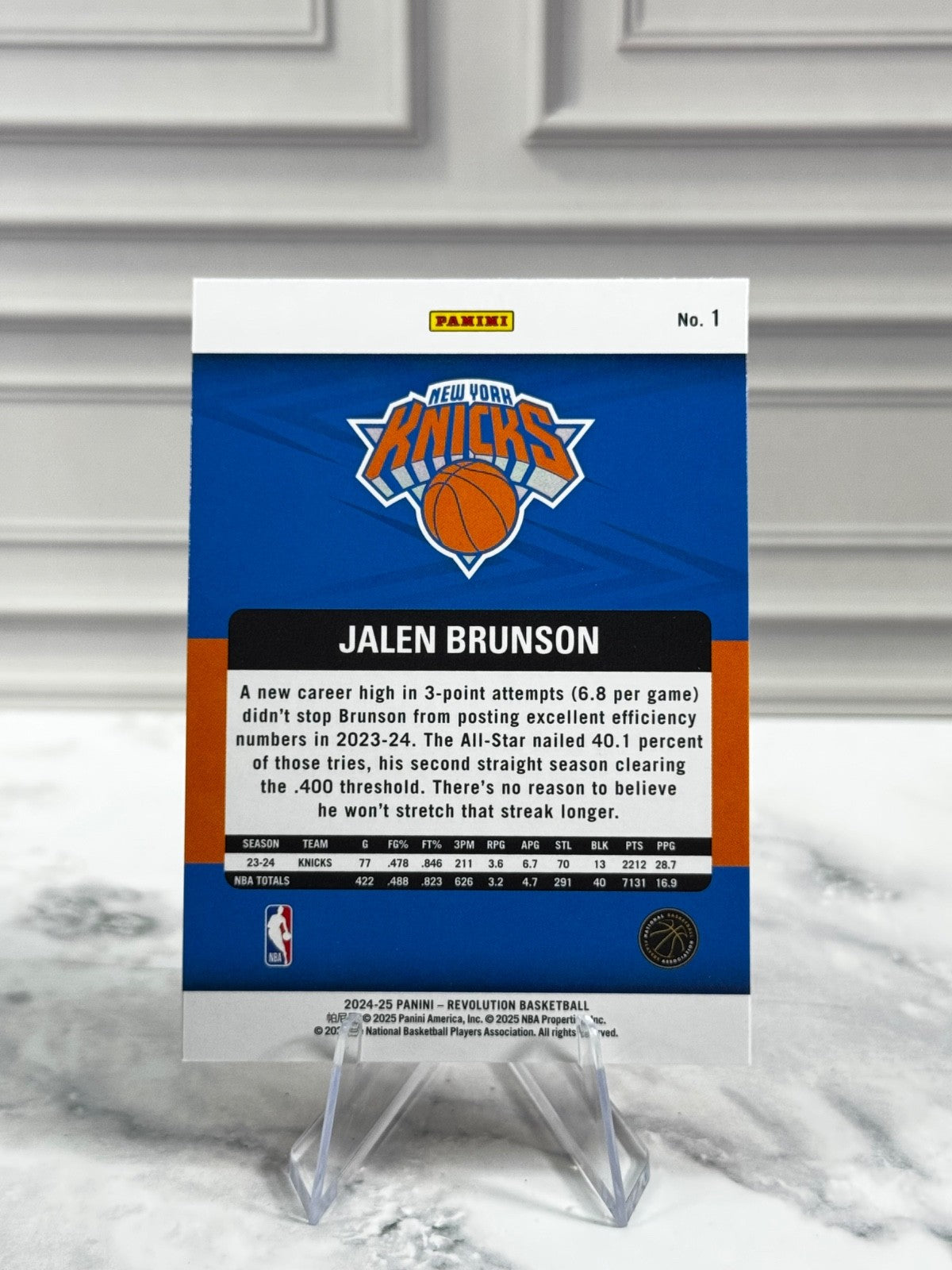2024-25 Panini Revolution - Jalen Brunson #1