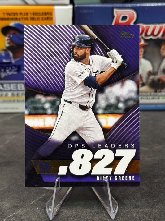 2025 Topps Series 2 - OPS Bests #OPS-24 Riley Greene