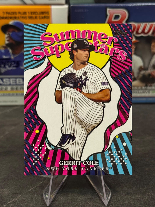 2025 Topps Series 2 - Summer Superstars #SS-47 Gerrit Cole