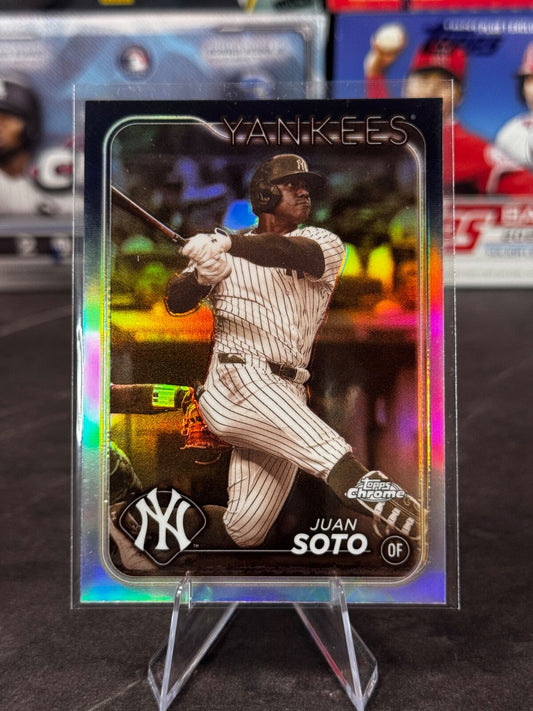 2024 Topps Chrome - Juan Soto #150 Sepia Refractor