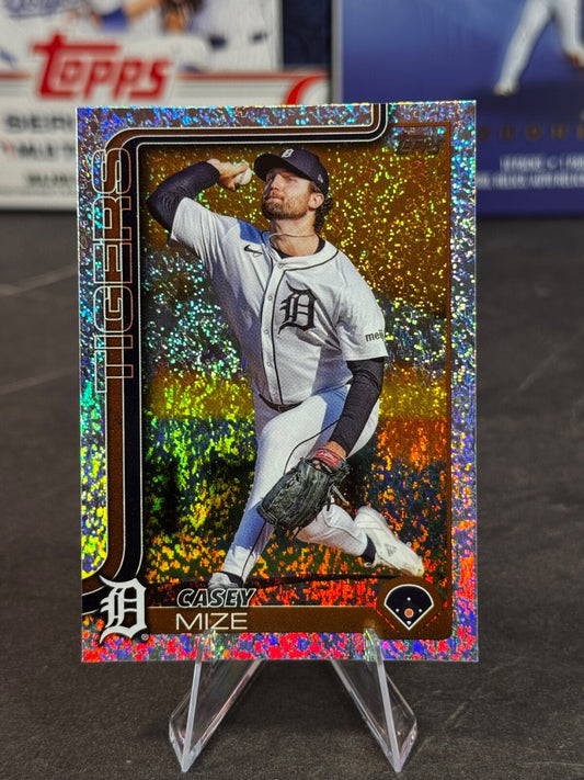 2025 Topps Series 1 - Casey Mize #315 Sandglitter